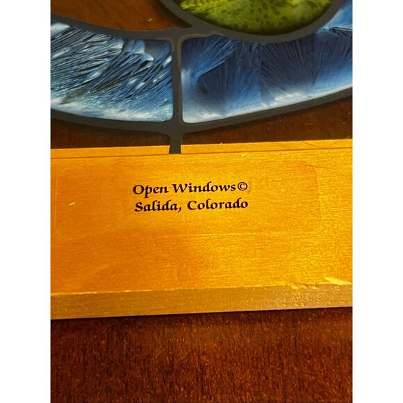 Open windows salida Colorado heavenly angel sun catcher stained glass Christmas - Picture 6 of 8